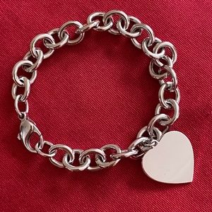 *FLAWED* Lot of 3 Sterling Heart Bracelets